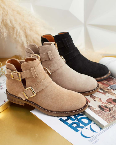 "Royalfashion" Moteriški iškirpti batai "Geronsa"