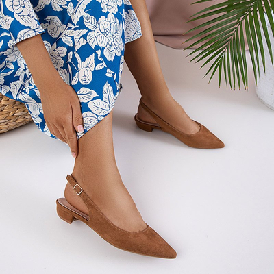 Коричневые женские босоножки Latifa