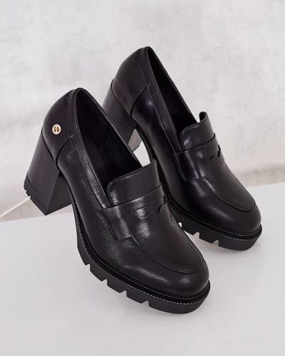 Royalfashion Элегантные женские мокасины на стойке Aberra