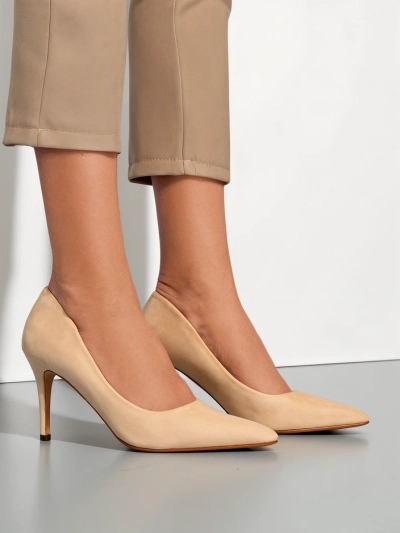 Royalfashion Moteriški ekologiški suede aukštakulniai Scazze