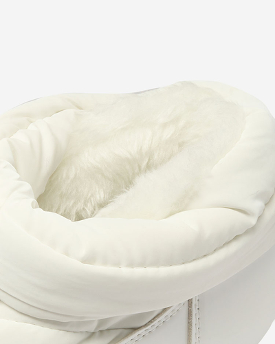 "Royalfashion" Baltos spalvos moteriški sniego batai "Ademra"