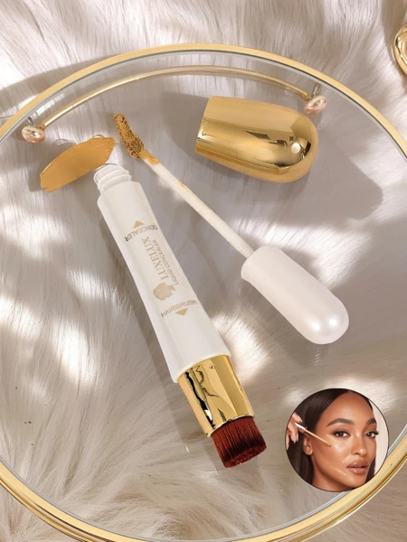 Aurelia Luxelux Concealer – korektor w płynie z hairbrush 24H Waterproof