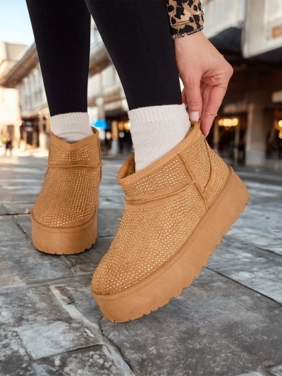Karališkoji mada Bežinės moteriškos sniego batai a'la UGGs Corob