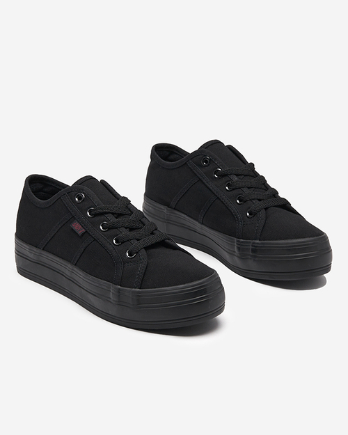 Juodi moteriški sportbačiai Colanti- Shoes