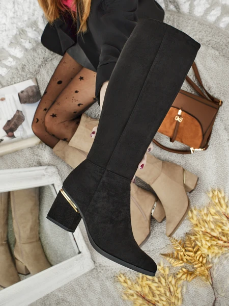 Royalfashion Moteriški batai ant kulno Niefio