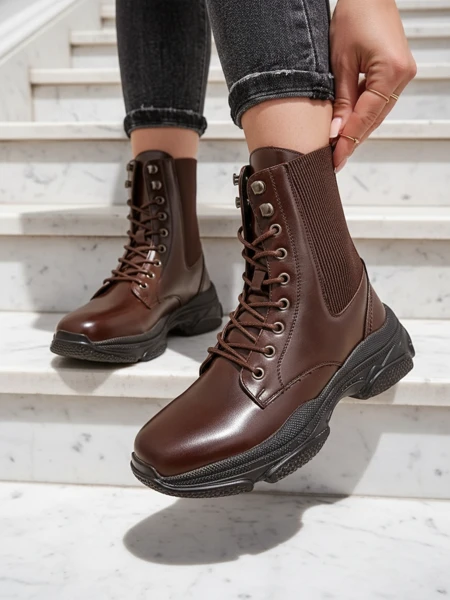 Женские рабочие ботинки в стиле Ronoppa для женщин Royalfashion