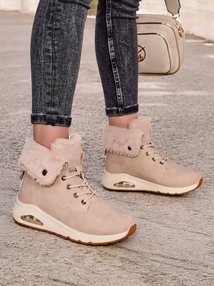 Royalfashion Женские кеды с утеплителем Mjon