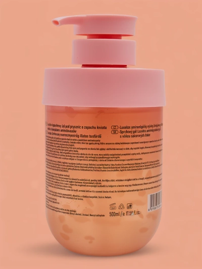 Luxelux kūno prausimosi gelis su amino rūgštimis 500 ml