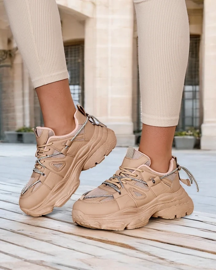 Royalfashion moteriški sportbačiai su storu padu Reterri