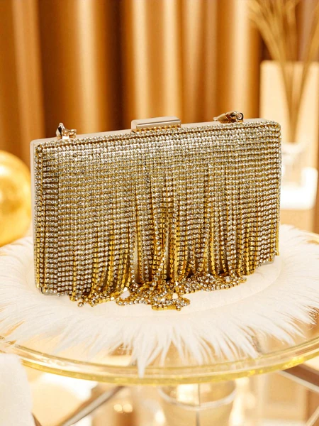 Royalfashion Женская сумка-клатч с цирконами Frendello