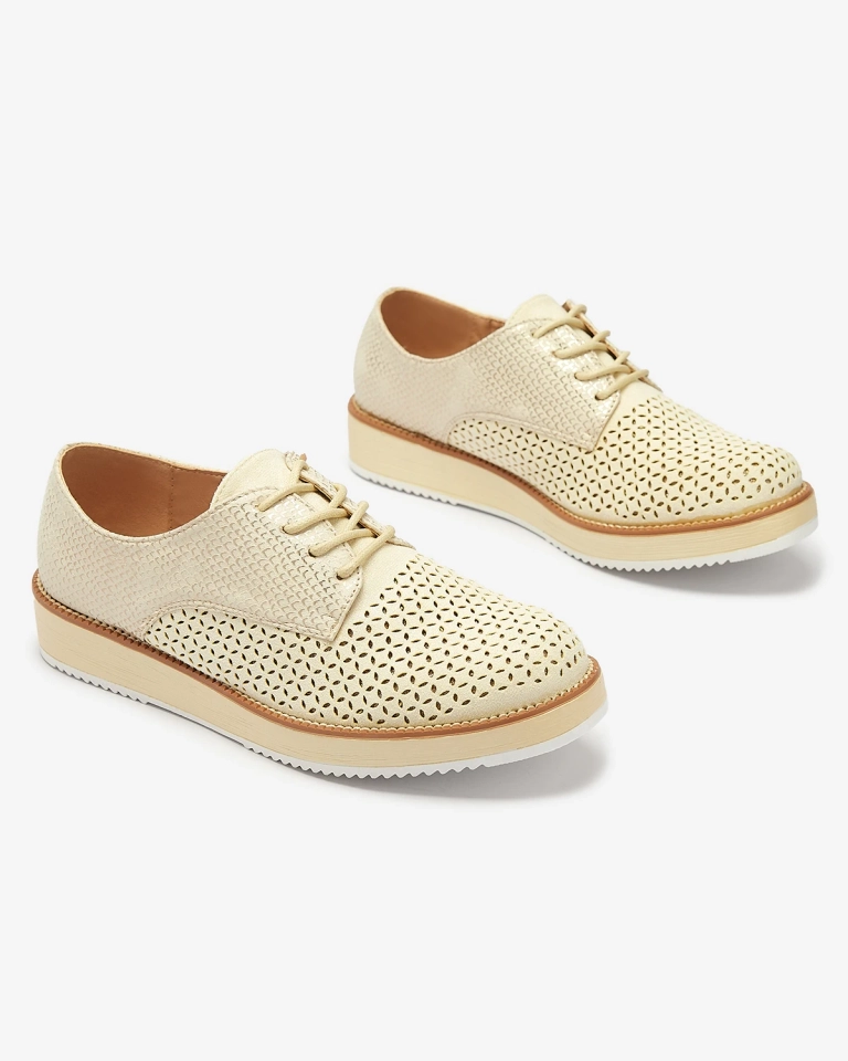 Бежевые женские полусапожки Ramonai - Обувь