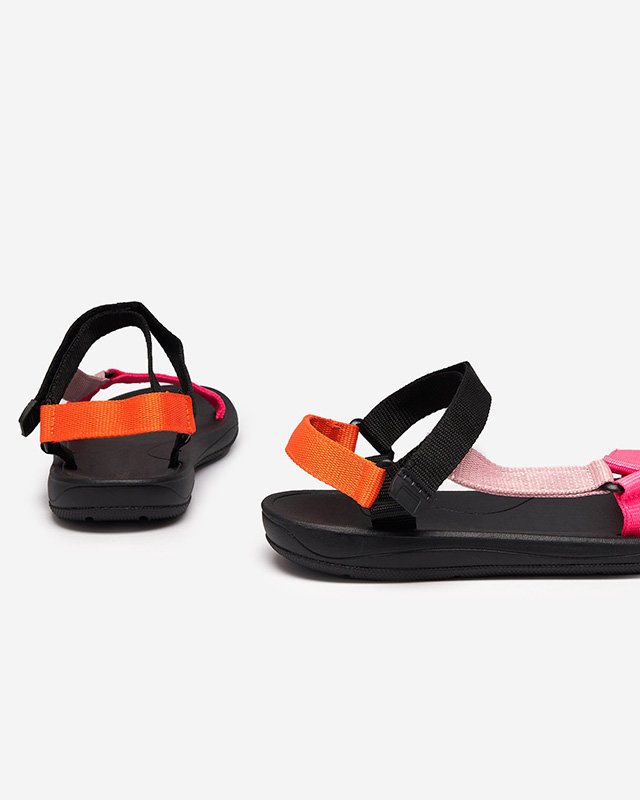 Tatags margaspalviai moteriški sportiniai sandalai - Avalynė