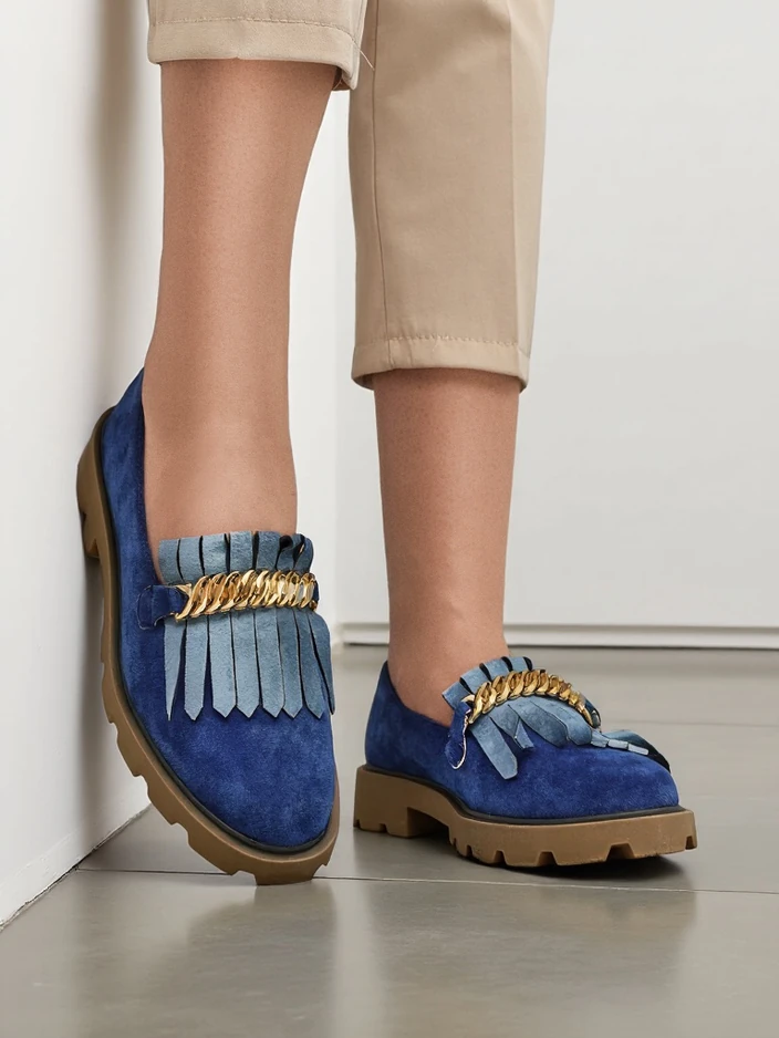 Royalfashion Женские эко-сапожки из замши Mare Nostrum