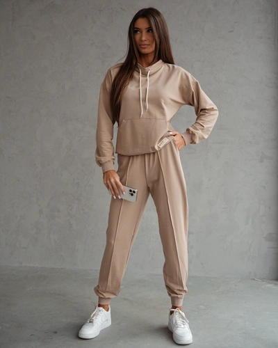 Royalfashion moterų medvilnės laisvalaikio komplektas