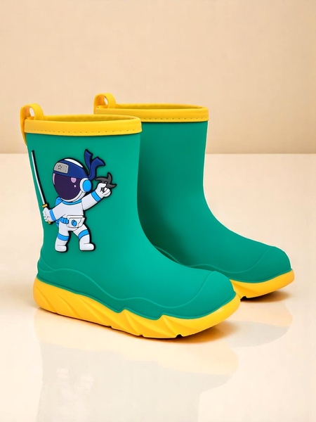 Royalfashion детские резиновые сапоги с астронавтом Cosmos Boy