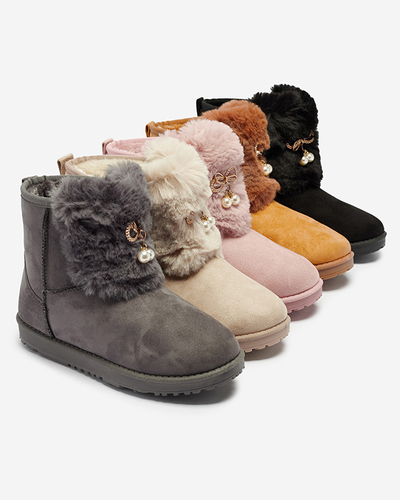 Moteriški kupranugarių batai su dekoratyviniu Cioni- Shoes batviršiu