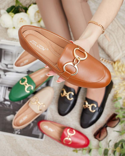 Royalfashion Мокасины с украшением на носу Abermes