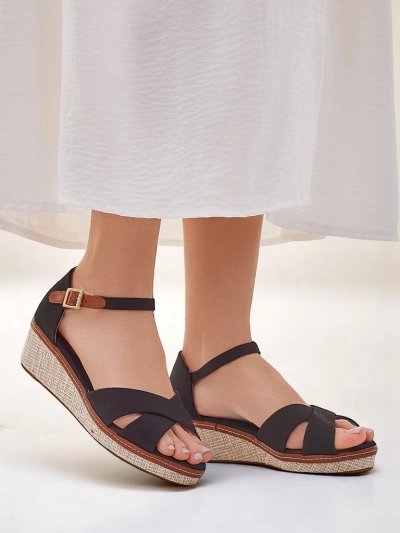 Royalfashion Women's Terrific Open Toe Wedge Sandals