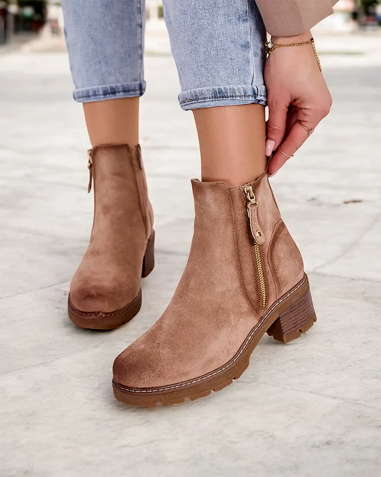 Новогодние женские сапоги Royalfashion Iffol