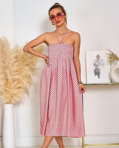 Royalfashion Moteriška taškuota suknelė iki kelių