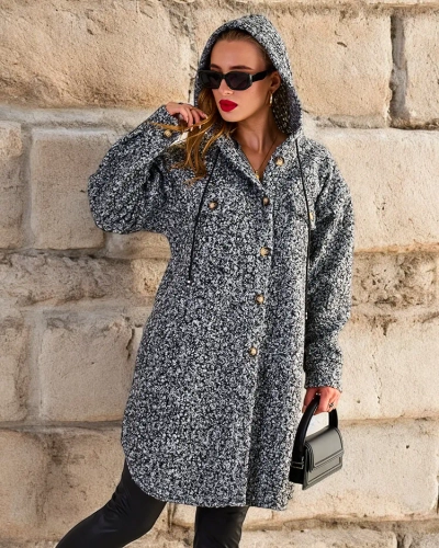 "Royalfashion" Moteriškas paltas a'la sheepskin