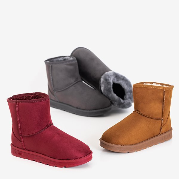 Moteriški rudi izoliuoti sniego batai Mixua - Avalynė