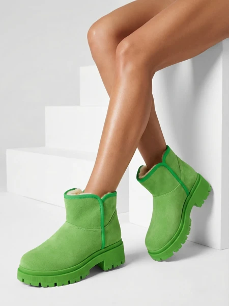 Royalfashion Moteriški trumpi batai a'la sniego batai Hozises