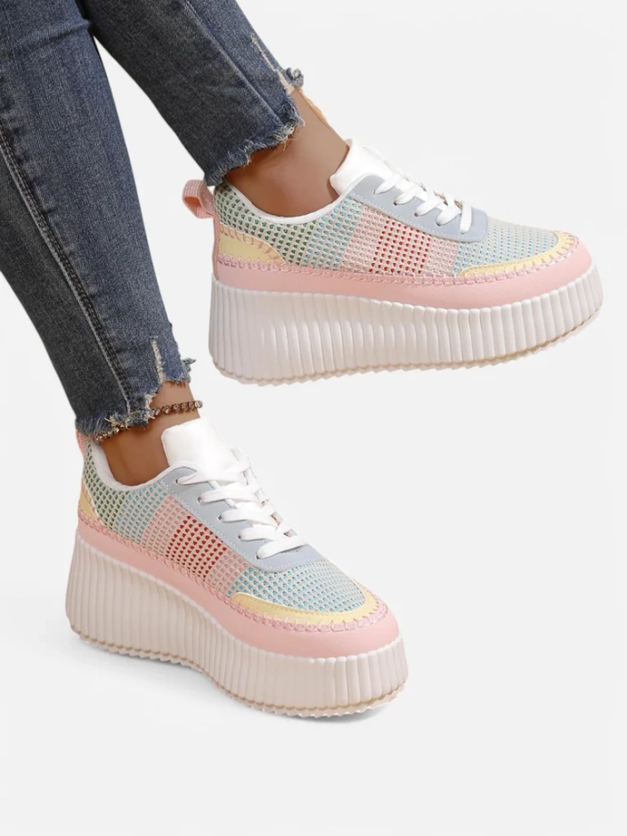 Royalfashion Женские платформенные кроссовки Siserra