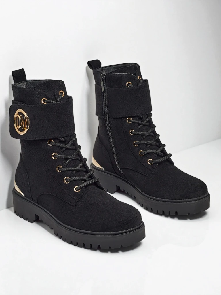 Moteriški aulinukai-batai su dekoracijomis Lorice