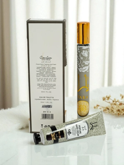 Helena Yara Eleganza Parfumuotas rankų kremo ir tualetinio vandens rinkinys 30ml