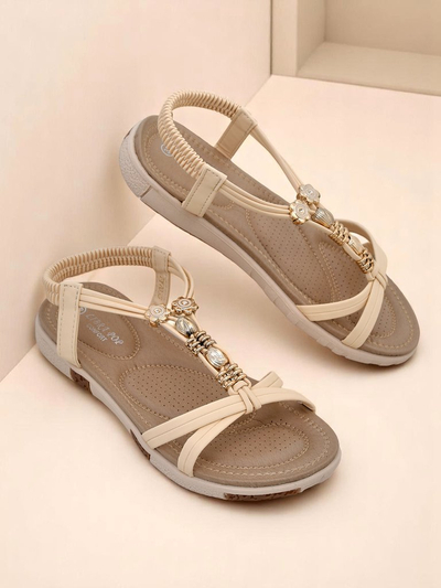 Royalfashion Женские сандалии с украшениями Veve