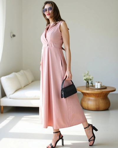 Royalfashion Женское сарафан с запахом. Bizness