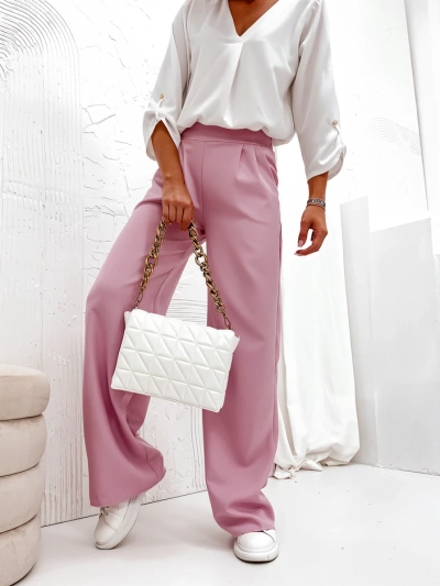 Royalfashion Широкие женские тканевые брюки