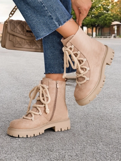 Женские ботинки на шнуровке от Royalfashion Vemioz