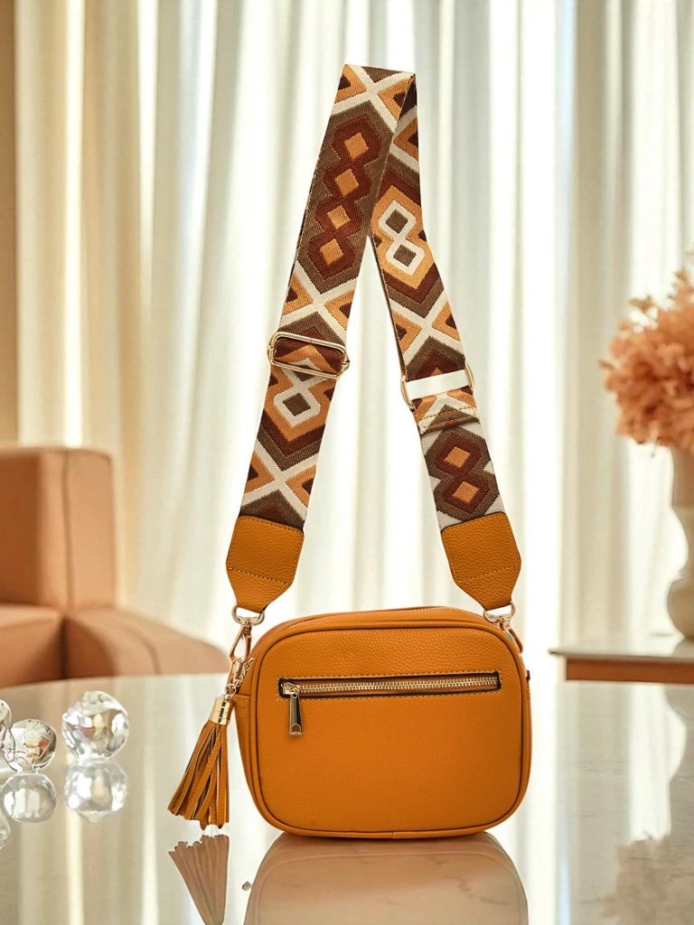 Royalfashion Маленькая женская сумочка из экокожи с цветным ремешком Kovi Lace