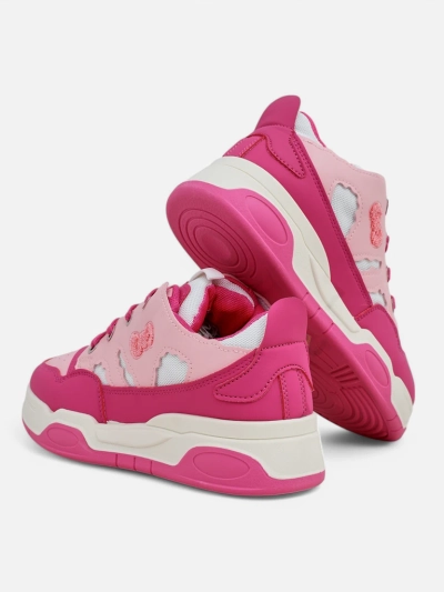 Royalfashion moteriški sportiniai sneakeriai storesniais padais Velocity