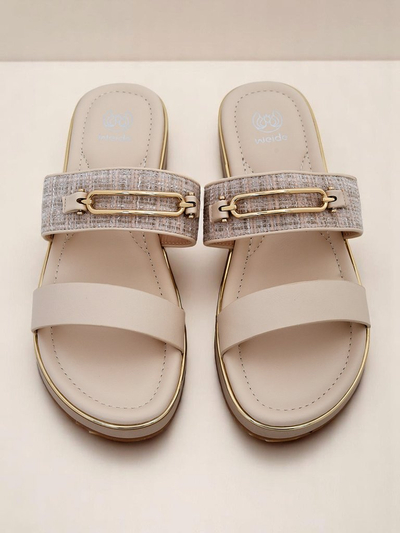 Royalfashion Moteriškos žemapadės šlepetės Mamma