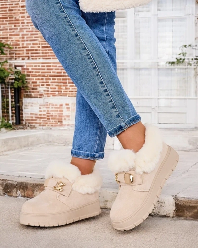 Royalfashion Женские короткие сапоги a'la snow boots Dobis