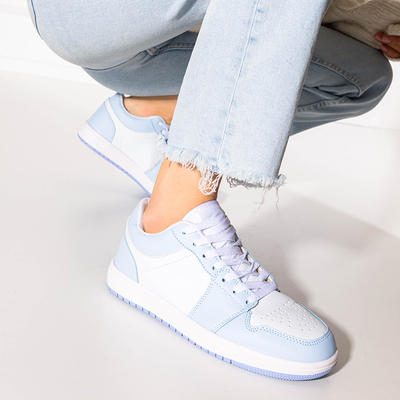 Голубые женские кроссовки Pinocco