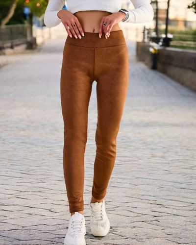 Royalfashion Женские леггинсы a'la suede