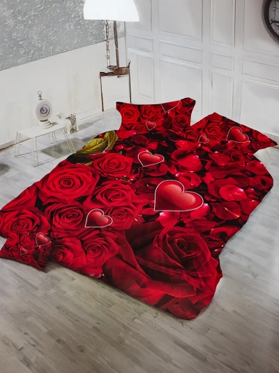 Royalfashion Raštuota patalynė 180x200 komplektas 3 DALYS