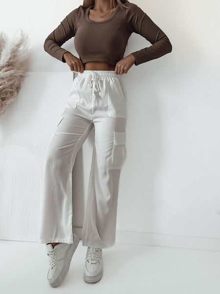 Royalfashion Moteriškos kovinės kelnės