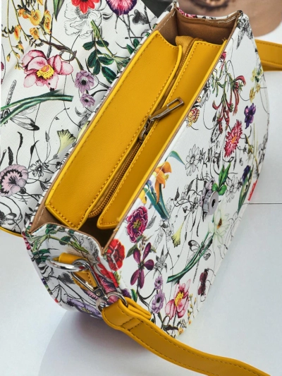 Royalfashion Маленькая женская сумочка из экокожи с цветочным принтом Ori Elle