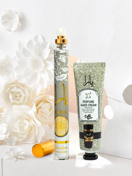 Helena Yara Eleganza Parfumuotas rankų kremo ir tualetinio vandens rinkinys 30ml