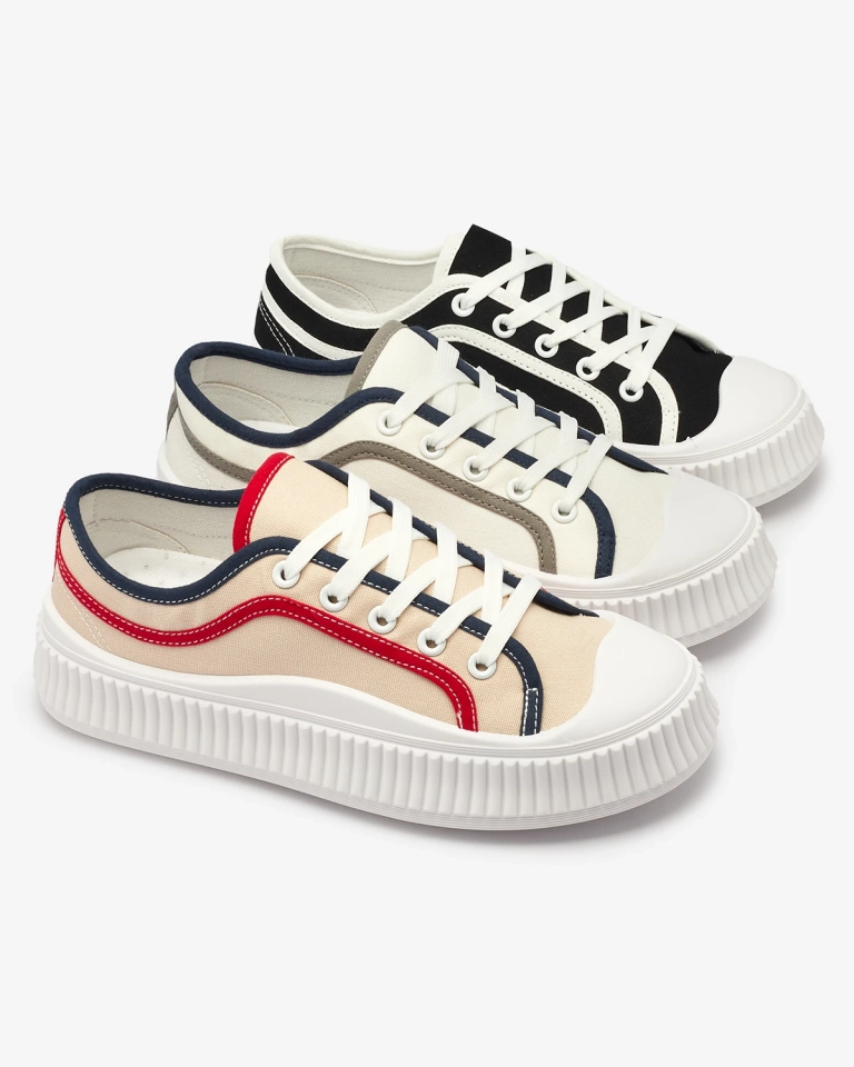 Royalfashion Женские кроссовки Casual бежевого цвета Lerianna