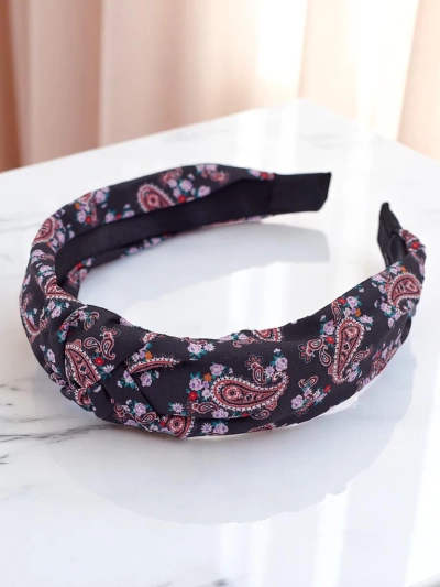 Royalfashion Plaukų lankelis su pintais raštais Molly Twist