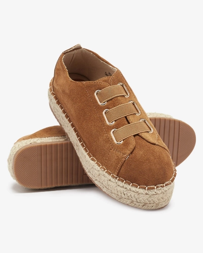 Коричневые женские спортивные кроссовки Alener - Обувь