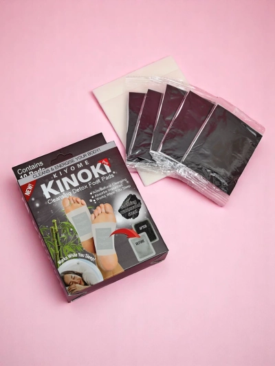 Детоксикационные патчи для ног DETOX KINOKI 10 шт. Полынь