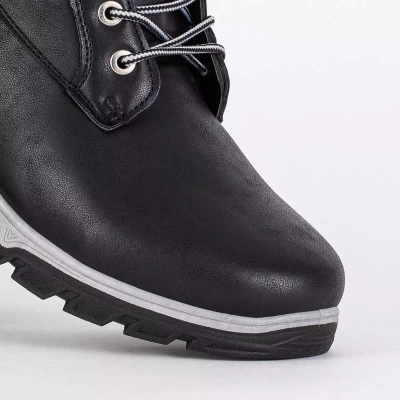 OUTLET Juodi vyriški žieminiai žygio batai Omitsok - Avalynė