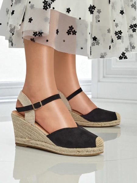 Royalfashion moteriškos platforminės basutės Solara espadrilės